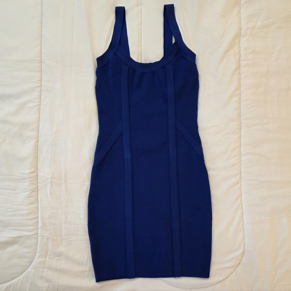 EUC Guess Women's Stretch Bandage Dress Size XS
